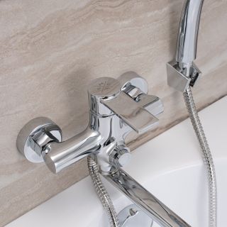 Смеситель для ванны с душем РМС SL130-006EK хром